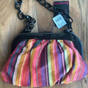 NWT Lily Cole for Accessorize Candy 🍭 Coloured Shoulder Bag (c. 2007) 🌈💕